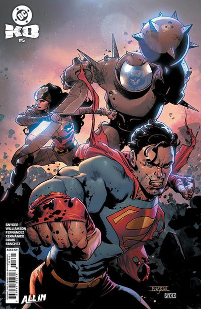 DC K.O. (2025) #5 CVR K INC 1:25 MAHMUD ASRAR CARD STOCK VAR