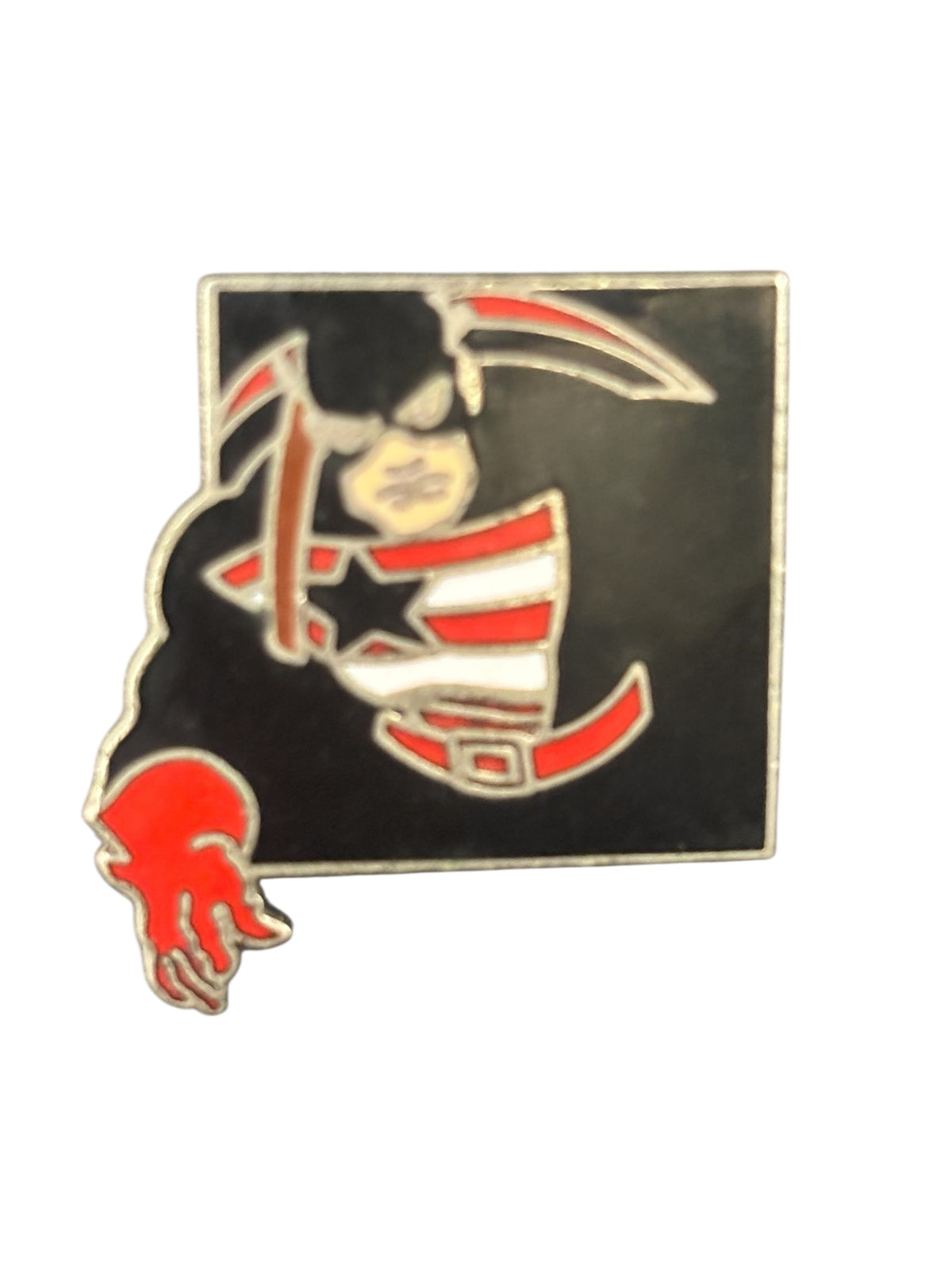 VINTAGE PLANET STUDIOS THE CAPTAIN ENAMEL PIN (1989) #048 – Kings Comics