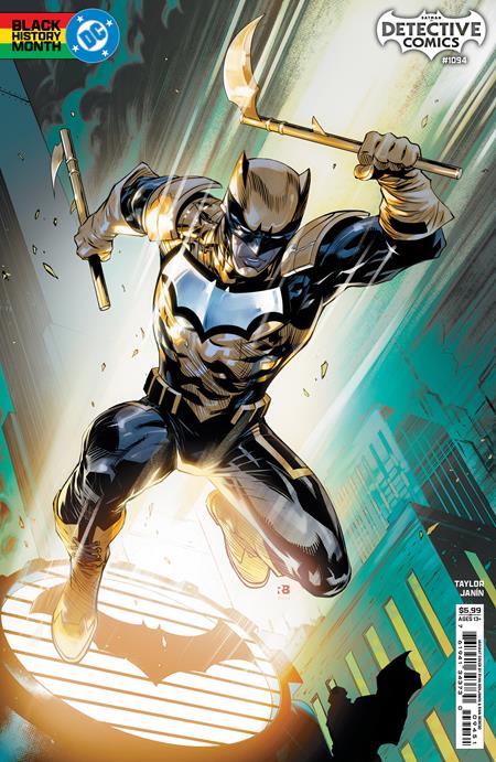 DETECTIVE COMICS (2016) #1094 CVR D RYAN BENJAMIN BLACK HISTORY MONTH CARD STOCK VAR