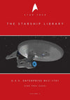 STAR TREK (2009) USS ENTERPRISE NCC-1701 (KELVIN TIMELINE) DIECAST SHIP AND BOOK
