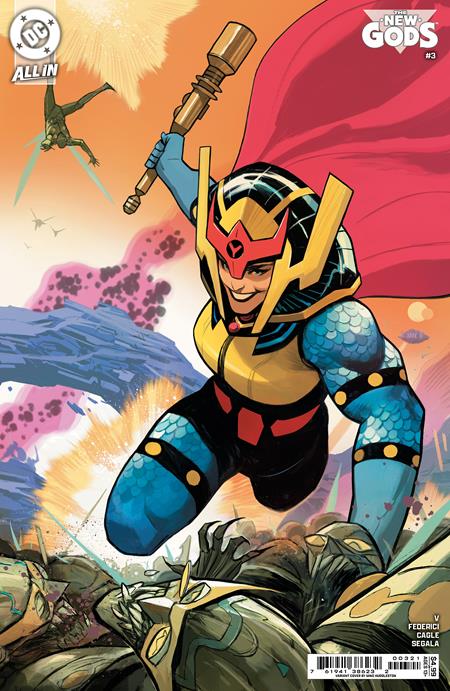 NEW GODS (2024) #3 CVR B MIKE HUDDLESTON CARD STOCK VAR