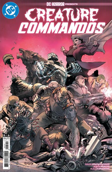 DC HORROR PRESENTS CREATURE COMMANDOS (2024) #5 CVR A TIRSO