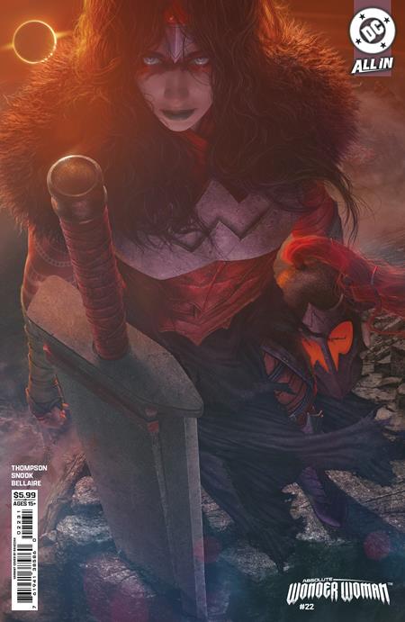 ABSOLUTE WONDER WOMAN (2024) #22 CVR C RAHZZAH CARD STOCK VAR