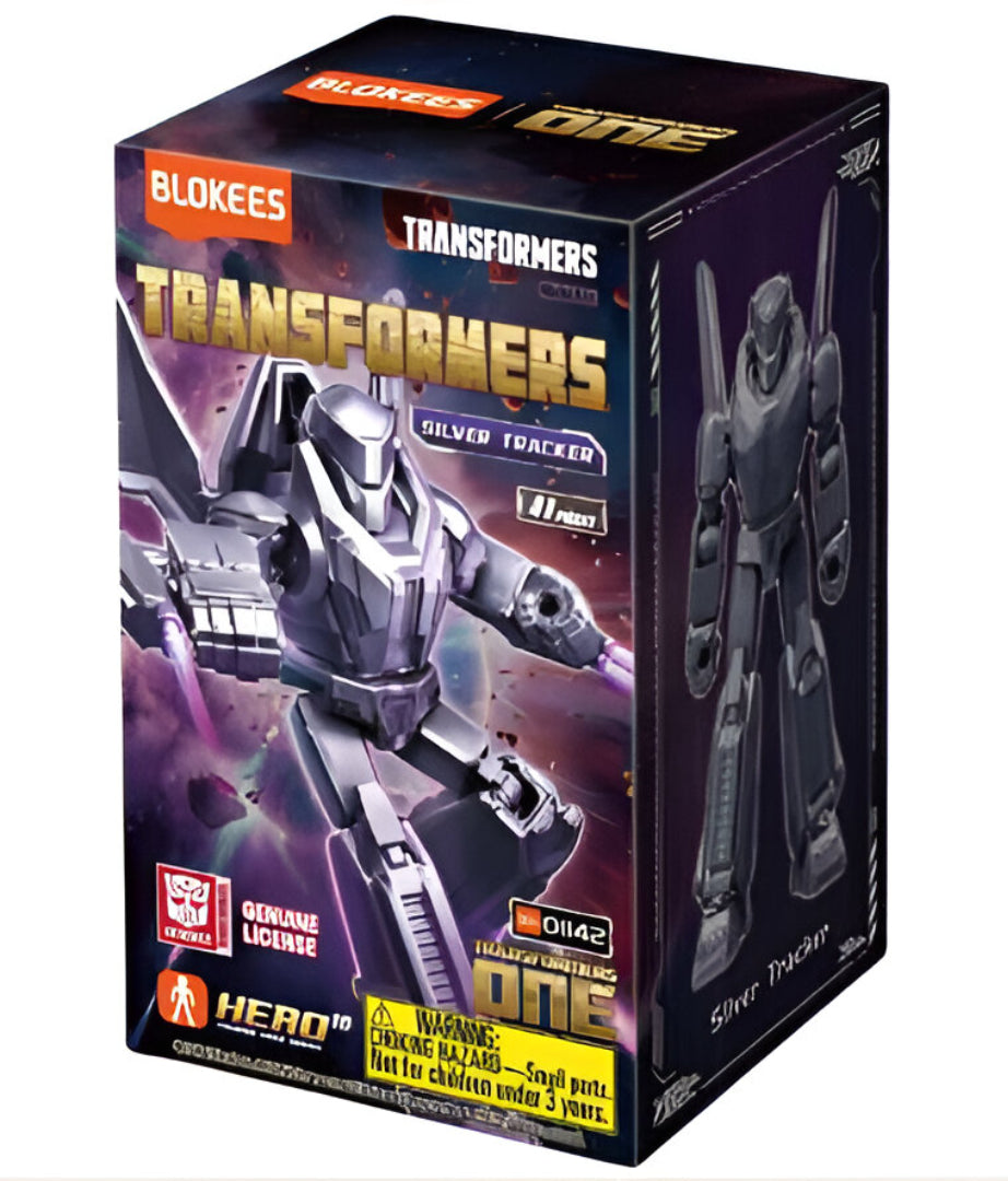 BLOKEES TRANSFORMERS SILVER TRACKER MODEL (1 PER CUSTOMER)