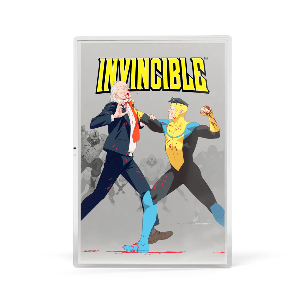 INVINCIBLE - SEASON 3 POSTER 1oz SILVER FOIL