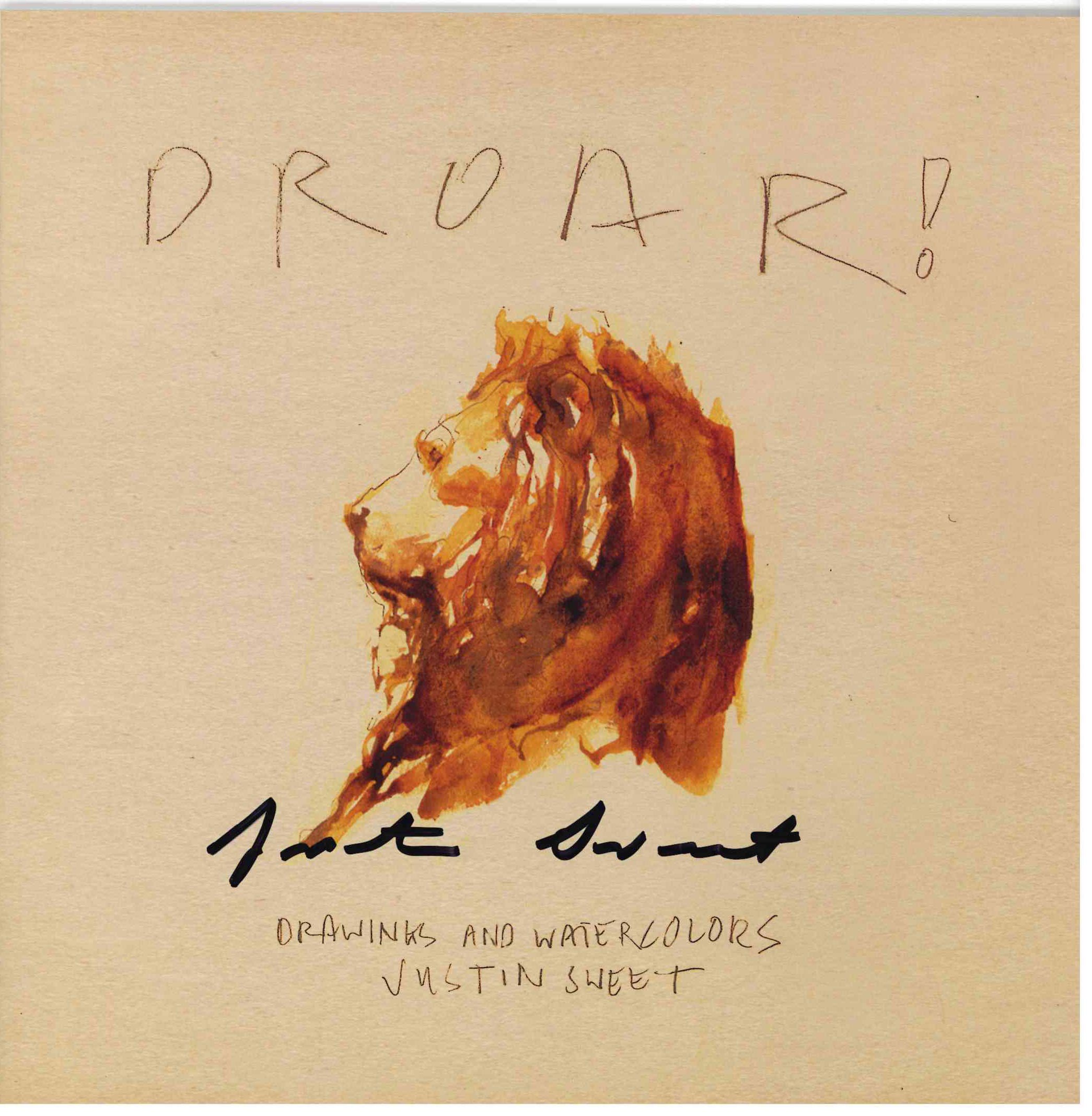 *SIGNED*JUSTIN SWEET DROAR SKETCHBOOK #1 (2007)