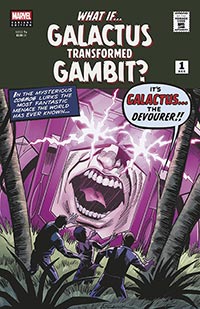 WHAT IF GALACTUS TRANSFORMED GAMBIT (2025) #1 (ONE SHOT) HOMAGE VAR