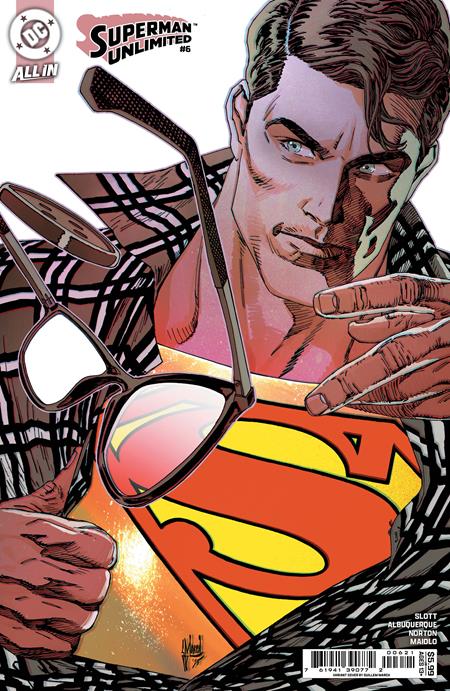 SUPERMAN UNLIMITED (2025) #6 CVR C GUILLEM MARCH CARD STOCK VAR