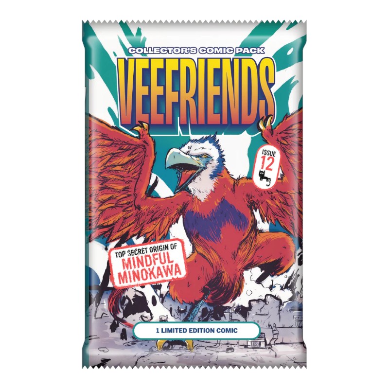 VEEFRIENDS COMIC BOOK #12 MINOKAWA SEALED BLIND PACK