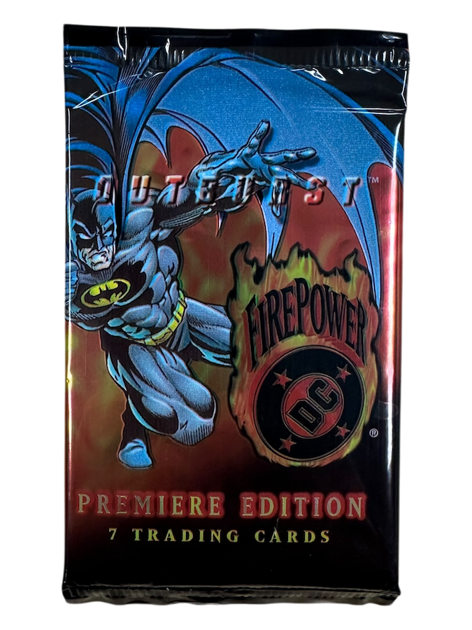 1996 SKYBOX DC OUTBURST FIREPOWER SEALED PACK