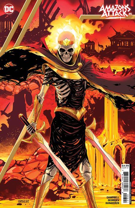 AMAZONS ATTACK VOL 2 (2023) #6 CVR C VASCO GEORGIEV CARD STOCK VAR
