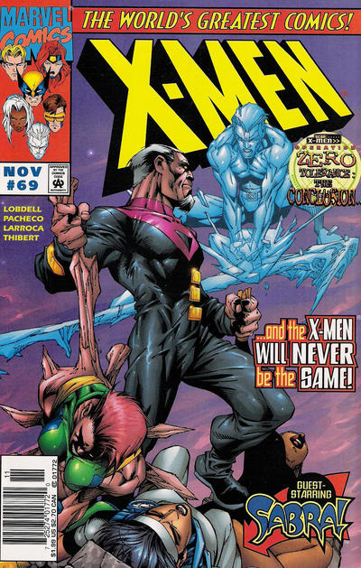 X-MEN (1991) #69 NEWSSTAND EDITION