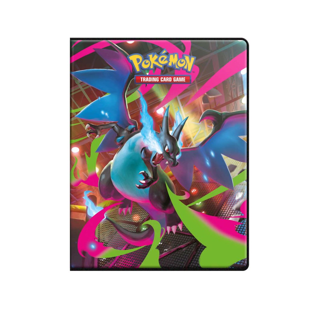 ULTRA PRO POKEMON MEGA EVOLUTIONS PHANTASMAL FLAMES 9 POCKET PORTFOLIO BINDER