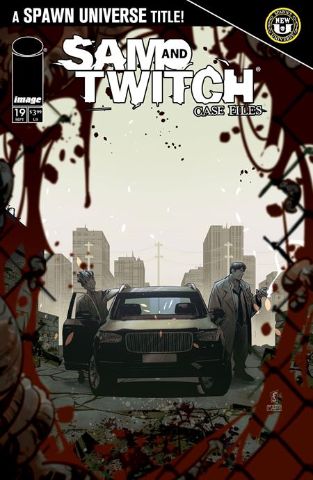 SAM AND TWITCH CASE FILES (2024) #19 CVR A FEDERICO SABBATINI