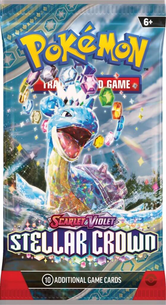 POKEMON TCG: SCARLET & VIOLET 7 STELLAR CROWN BOOSTER PACK