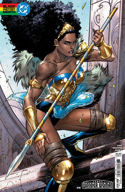 WONDER WOMAN (2023) #18 CVR D RYAN BENJAMIN BLACK HISTORY MONTH CARD STOCK VAR