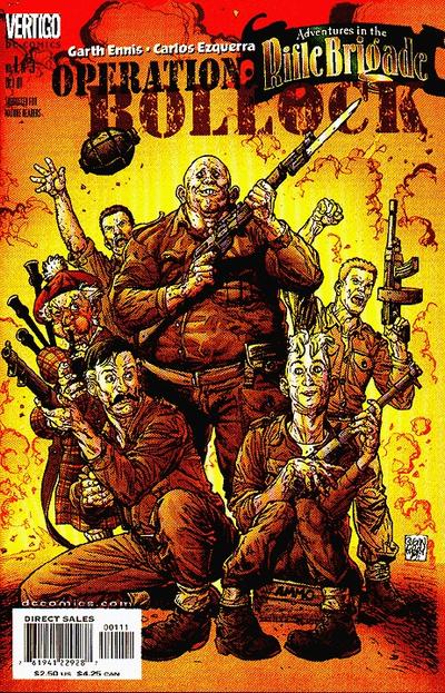 ADVENTURES IN THE RIFLE BRIGADE OPERATION BOLLOCK (2001) - SET OF THREE