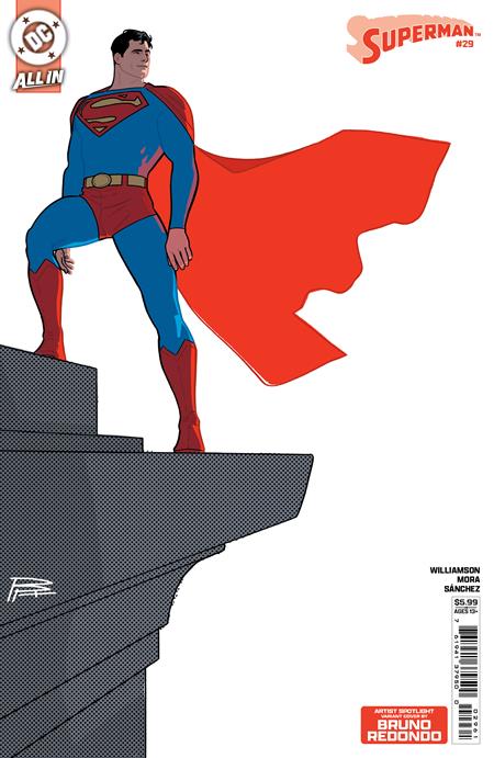 SUPERMAN (2023) #29 CVR E BRUNO REDONDO ARTIST SPOTLIGHT CARD STOCK VAR