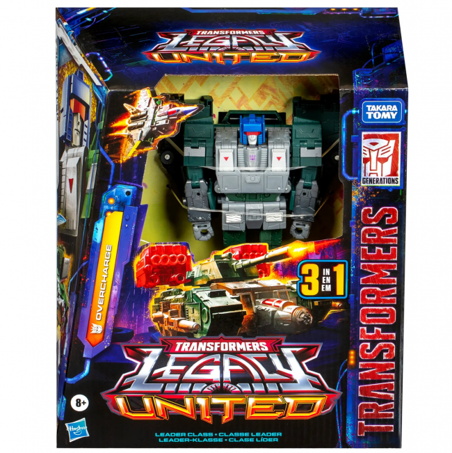 TRANSFORMERS LEGACY UNITED LEADER CLASS OVERCHARGE AF