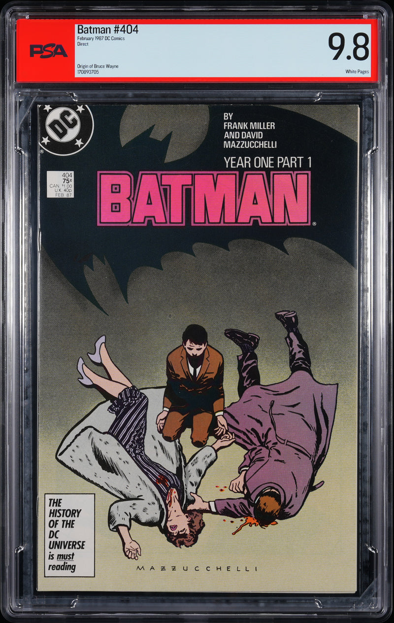 BATMAN (1940) #404 PSA 9.8