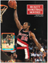 BECKETT BASKETBALL MAGAZINE 1991 #8 CLYDE DREXLER