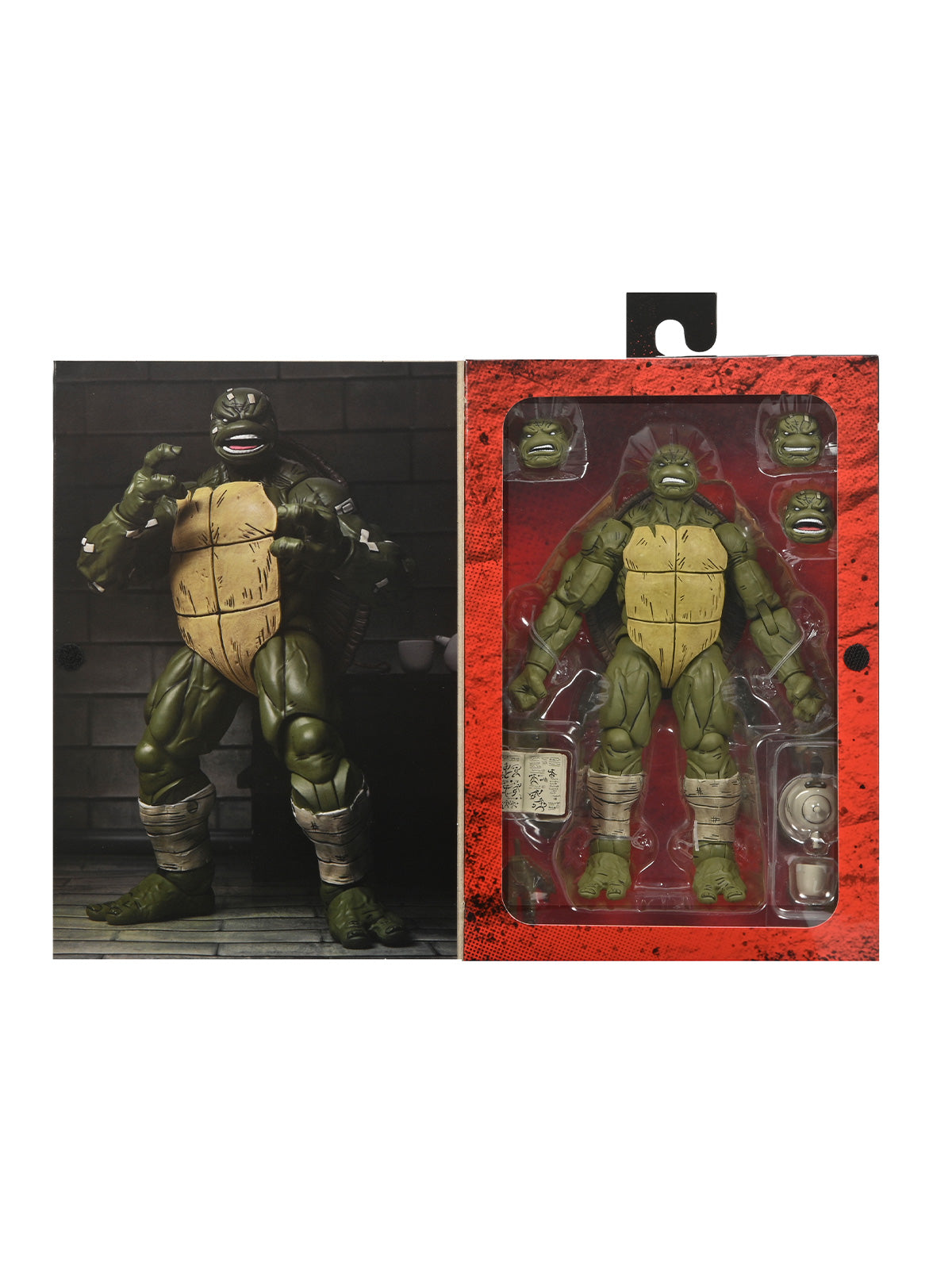 TMNT THE LAST RONIN BATTLE DAMAGED RONIN 7IN AF