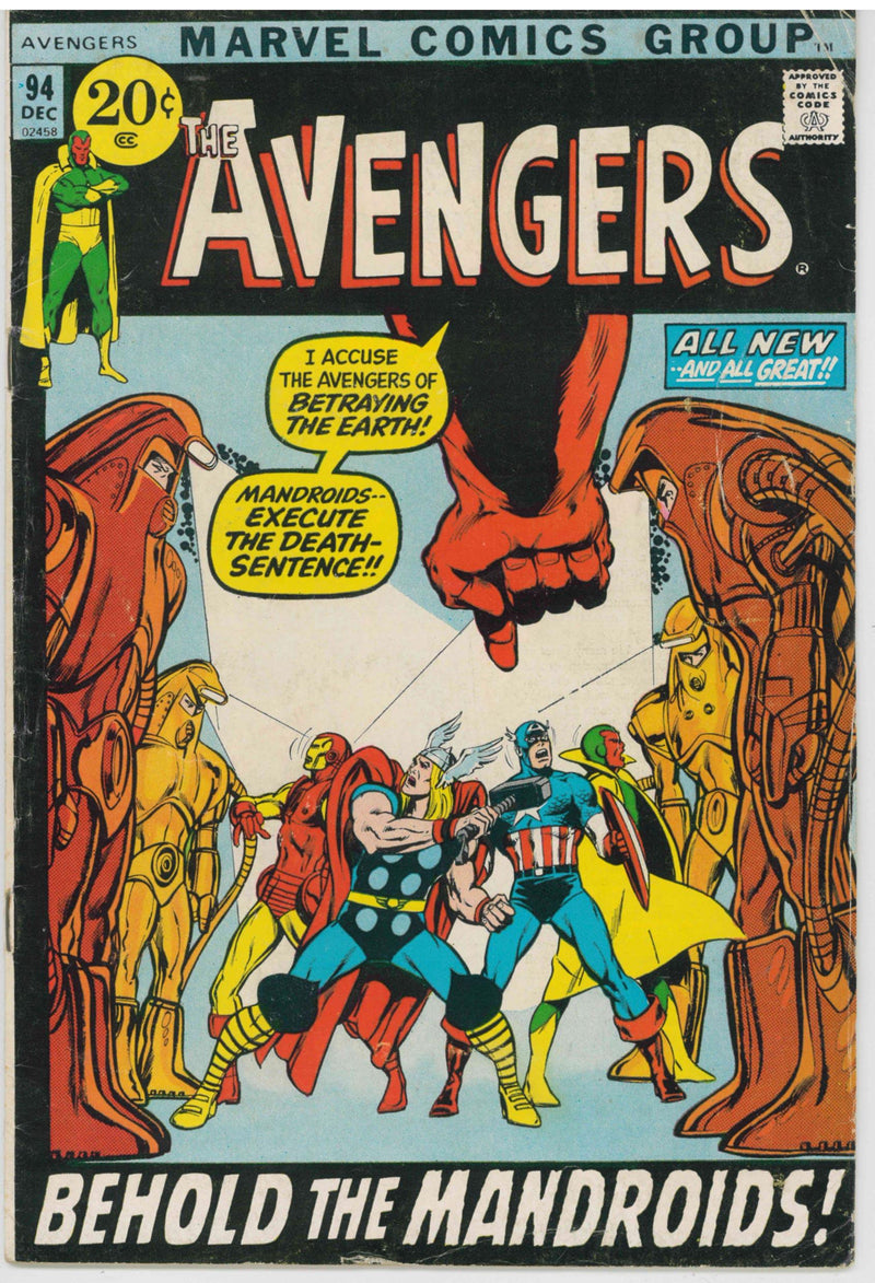 AVENGERS (1963) #94 (VG)