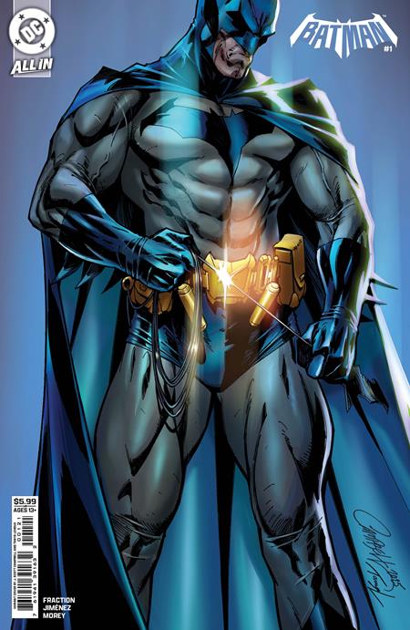BATMAN (2025) #1 CVR D J SCOTT CAMPBELL CARD STOCK VAR