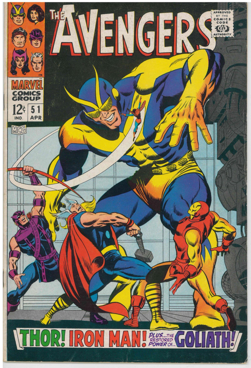 AVENGERS (1963) #51 (FN)