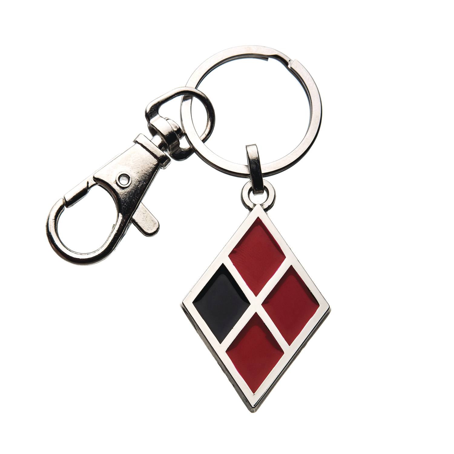 DC BIRDS OF PREY HARLEY QUINN SYMBOL KEYCHAIN