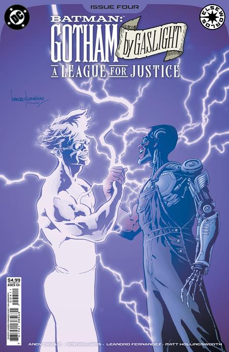 BATMAN GOTHAM BY GASLIGHT A LEAGUE FOR JUSTICE (2025) #4 CVR A LEANDRO FERNANDEZ