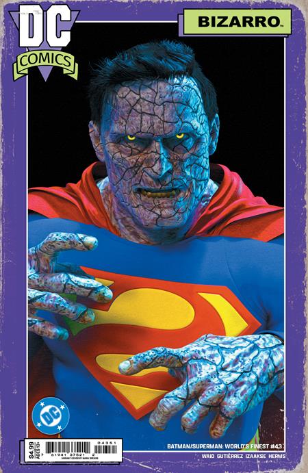BATMAN SUPERMAN WORLDS FINEST (2022) #43 CVR E MARK SPEARS CARD STOCK VAR