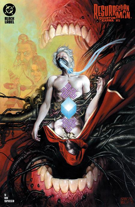 RESURRECTION MAN QUANTUM KARMA (2025) #5 CVR B STEVE BEACH CARD STOCK VAR