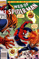 WEB OF SPIDER-MAN (1985) #86 NEWSSTAND EDITION (FN/VF)