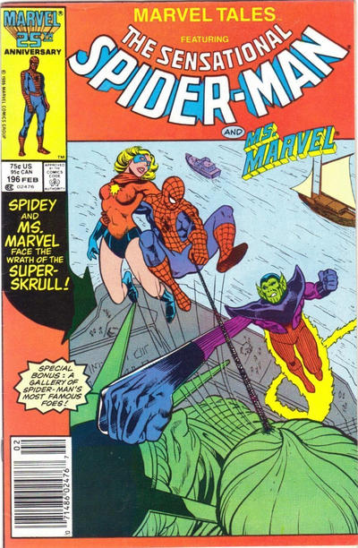 MARVEL TALES (1964) #196 NEWSSTAND EDITION (VF)