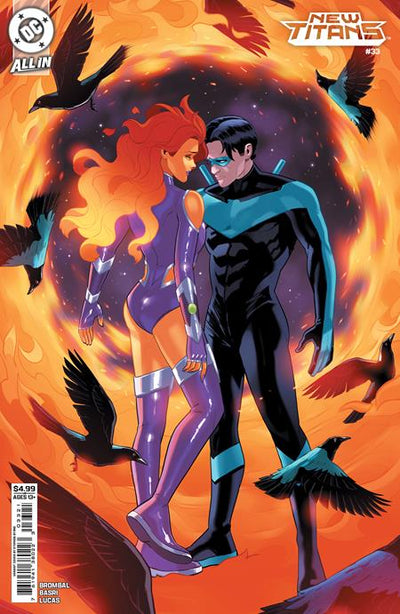 NEW TITANS (2023) #33 CVR B STEPHEN BYRNE CARD STOCK VAR