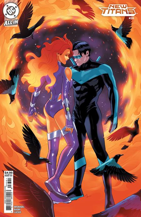 NEW TITANS (2023) #33 CVR B STEPHEN BYRNE CARD STOCK VAR