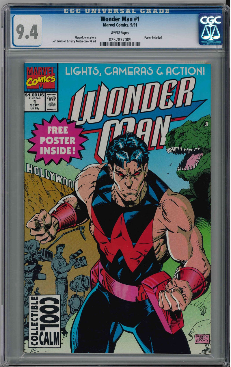 WONDER MAN (1991) #1 CGC 9.4