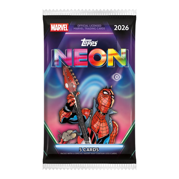 2026 TOPPS MARVEL NEON HOBBY PACK
