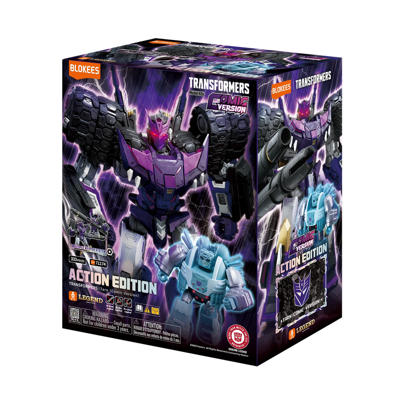 BLOKEES TRANSFORMERS ACTION EDITION 05 TARN COMIC VERSION MODEL KIT