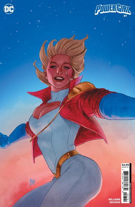 POWER GIRL (2023) #7 CVR B KEVIN WADA CARD STOCK VAR