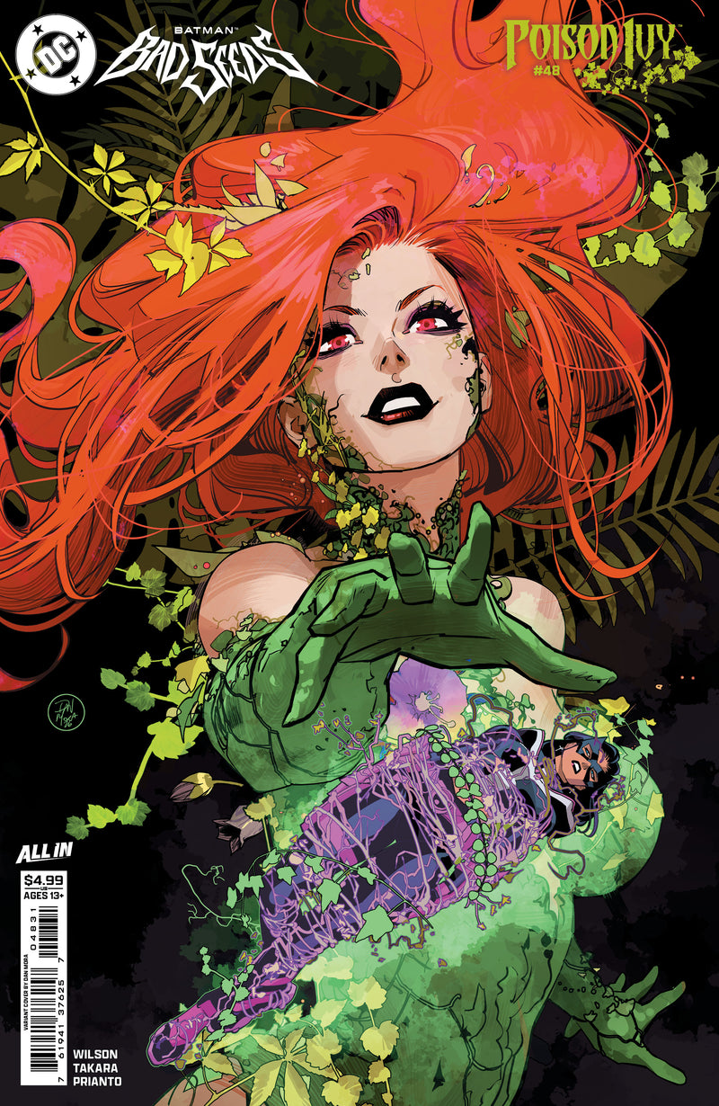 POISON IVY (2022) #48 CVR C DAN MORA CARD STOCK VAR (BATMAN BAD SEEDS)