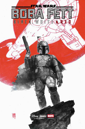 STAR WARS BOBA FETT BLACK WHITE & RED (2025) #1