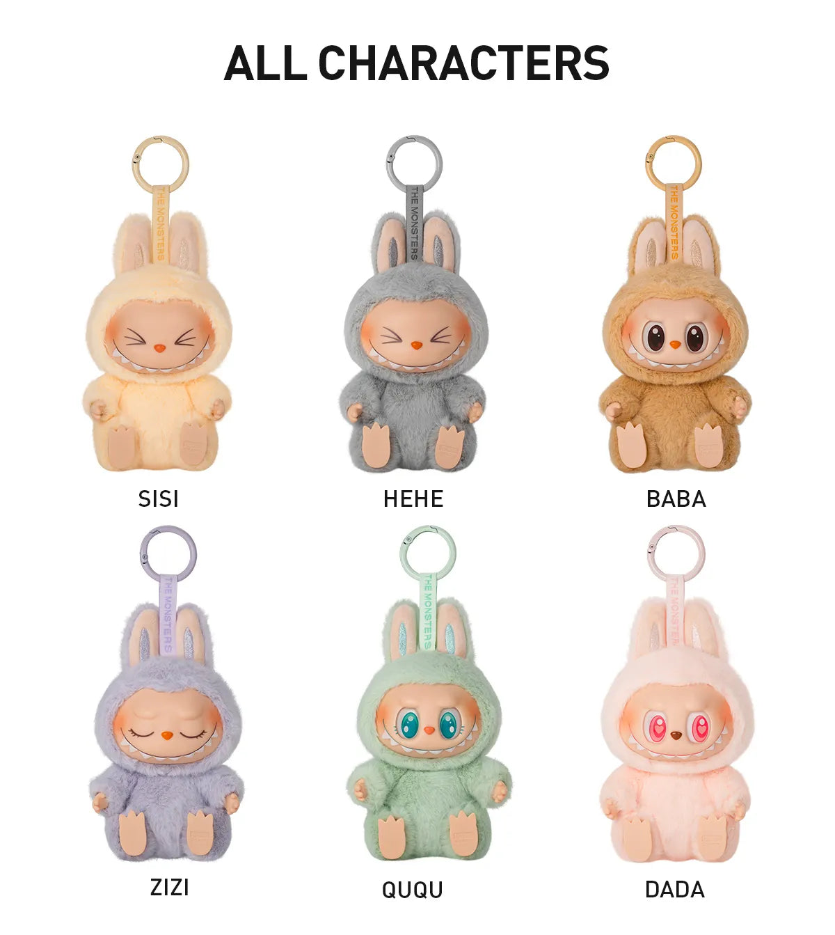 POP MART LABUBU THE MONSTERS HAVE A SEAT SERIES VINYL PLUSH PENDANT BLIND BOX