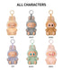 POP MART LABUBU THE MONSTERS HAVE A SEAT SERIES VINYL PLUSH PENDANT BLIND BOX