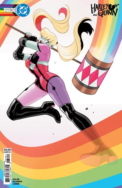 HARLEY QUINN (2021) #63 CVR E STEPHEN BYRNE DC PRIDE CARD STOCK VAR