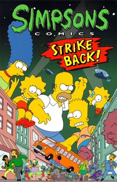 SIMPSONS COMICS STRIKE BACK (1996) - FIRST PRINTING