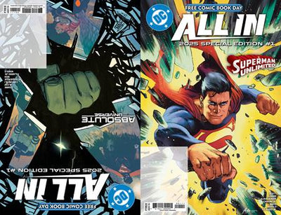 FCBD 2025 DC ALL IN ABSOLUTE UNIVERSE 2025 FCBD SPECIAL EDITION