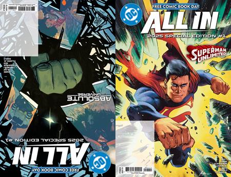 FCBD 2025 DC ALL IN ABSOLUTE UNIVERSE 2025 FCBD SPECIAL EDITION