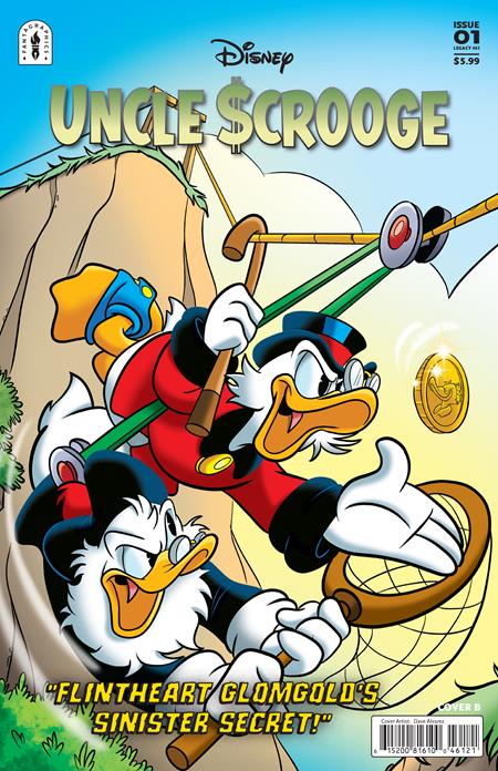 UNCLE SCROOGE FLINTHEART GLOMGOLDS SINISTER SECRET (2025) #1 CVR B DAVE ALVAREZ
